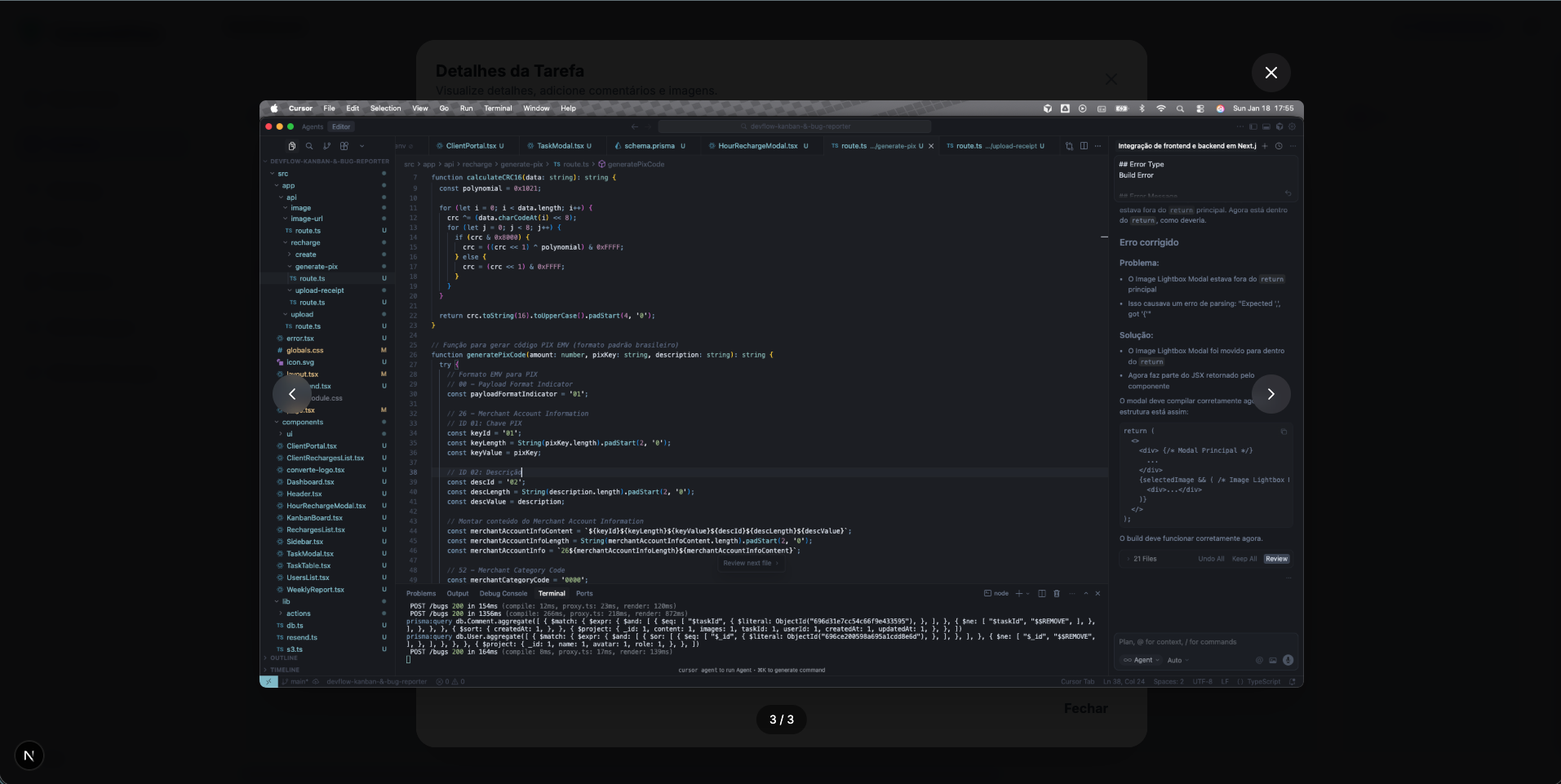 Screenshot 7 da plataforma ConverteFlow